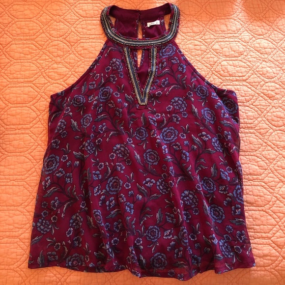 Hollister Tops - Floral Hollister Halter Top